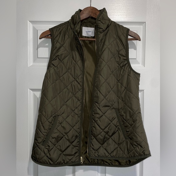 Old Navy Jackets & Coats Old Navy Womens Dark Green Vest Poshmark